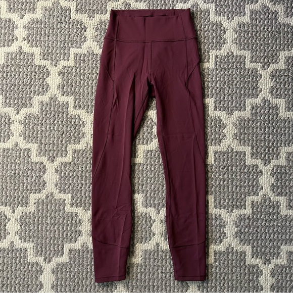 Lululemon In Movement Tight in Redwood - Picture 3 of 6